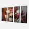 Designart - Bouquet of Blooming Peonies - Large Floral Wall Art Canvas